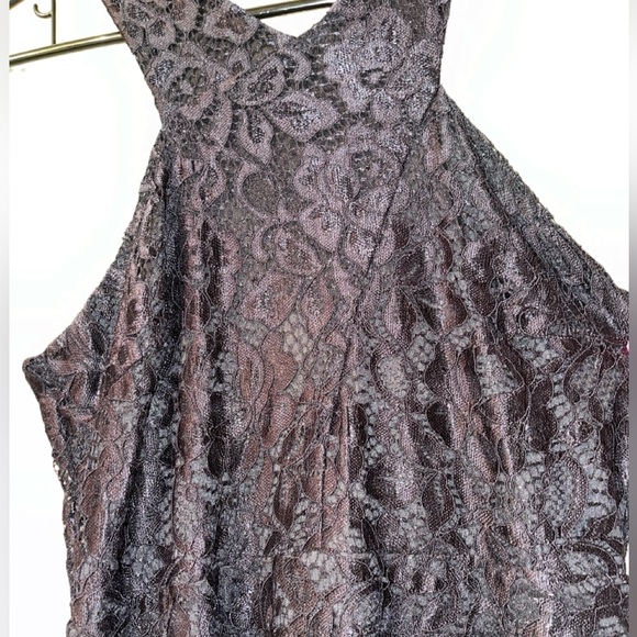 NWT Sam Edelman Criss Cross Lace Neck Sheath SZ 10 - Picture 10 of 13